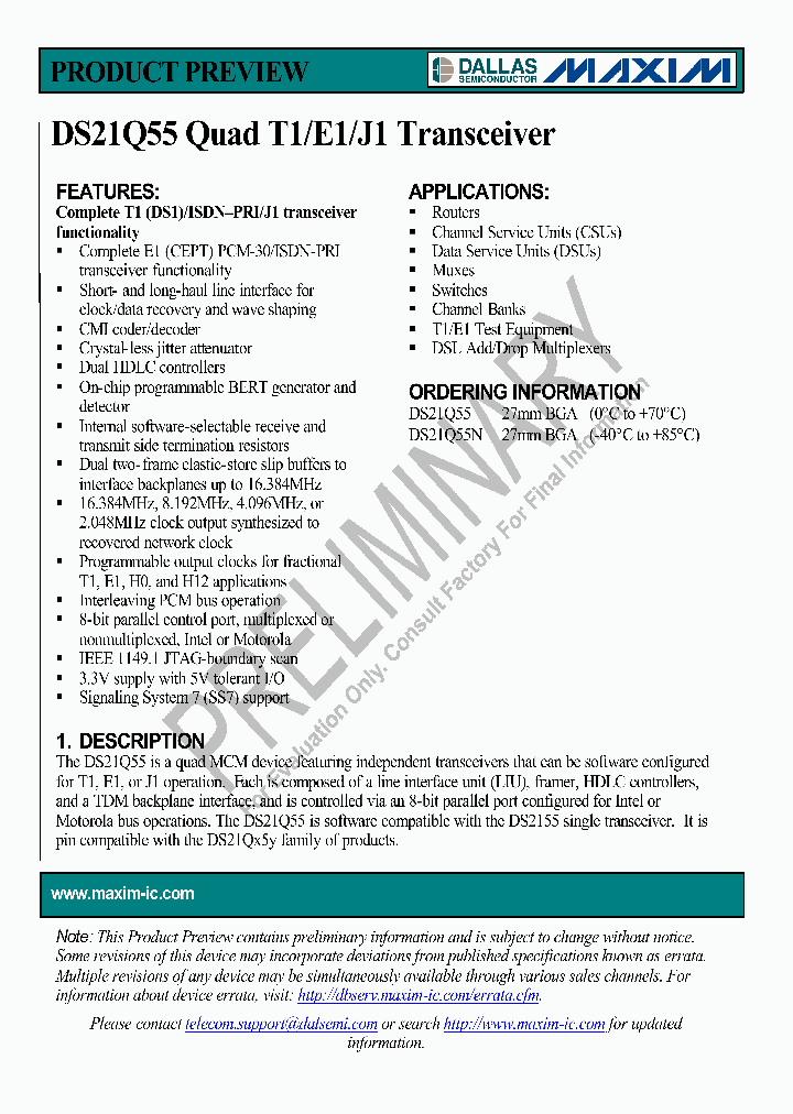 DS21Q55_8435635.PDF Datasheet