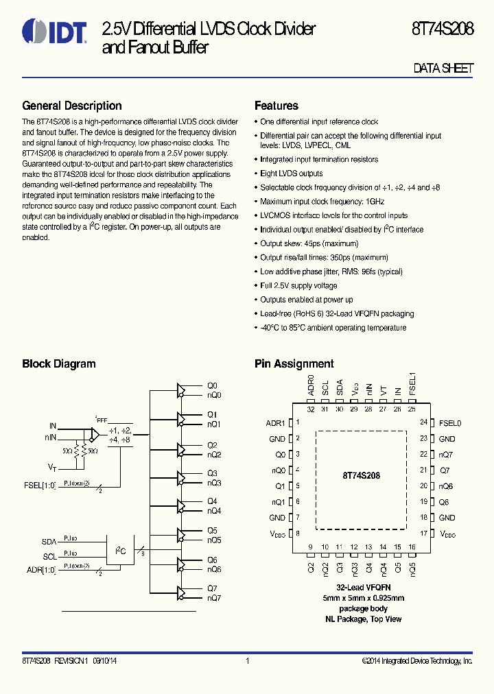 8T74S208_8447412.PDF Datasheet