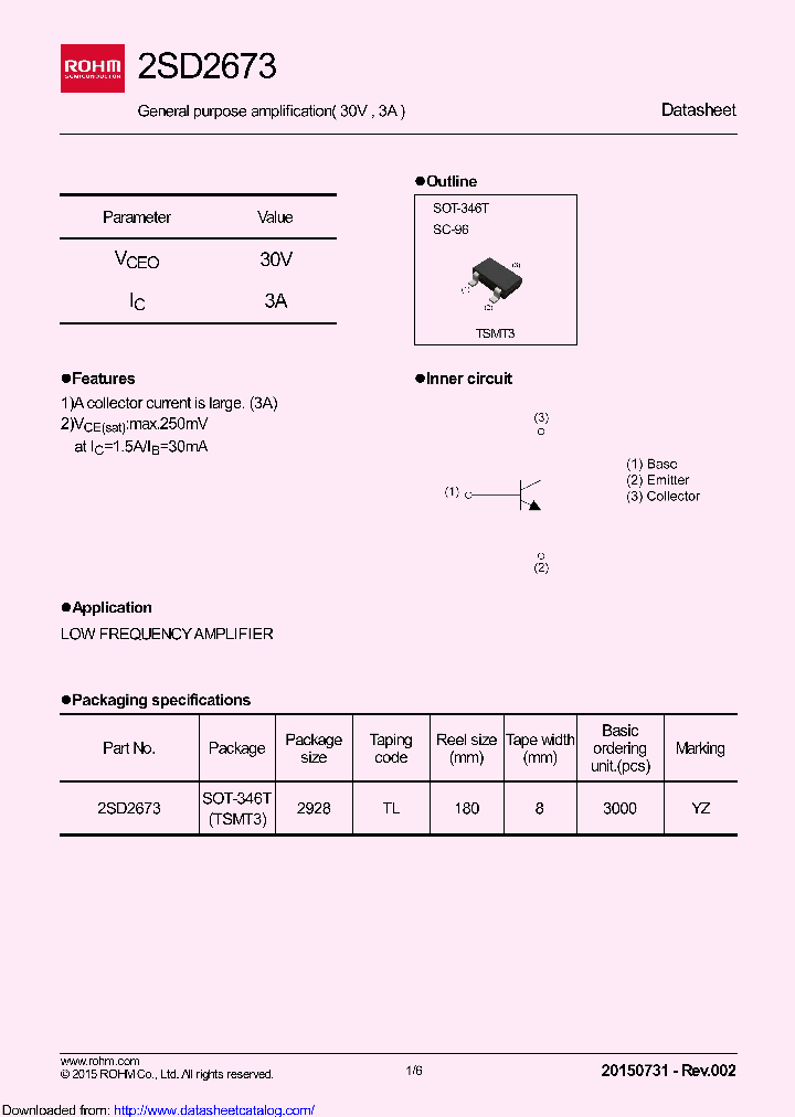 2SD2673TL_8445491.PDF Datasheet