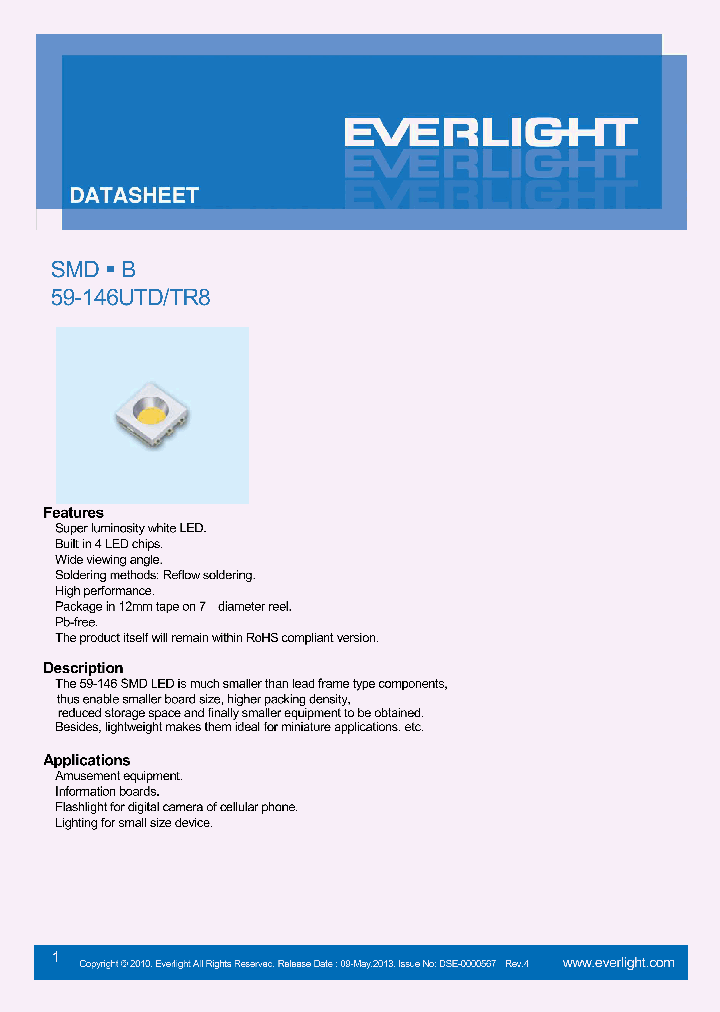 59-146UTDTR8_8449295.PDF Datasheet