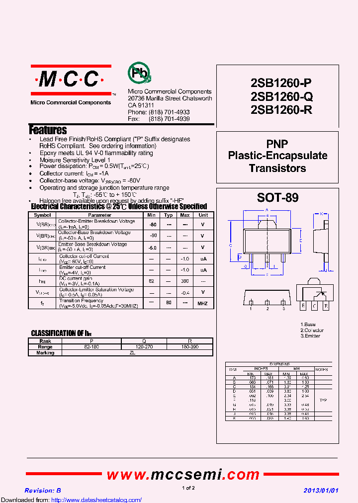 2SB1260-Q_8448510.PDF Datasheet