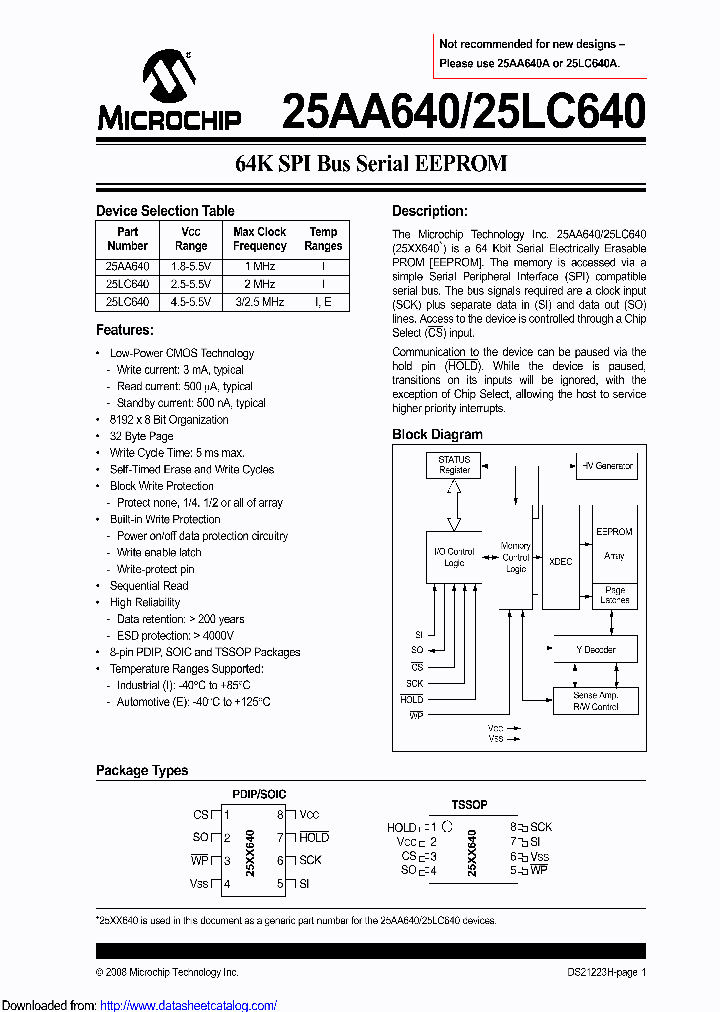 25LC640AT-EST16KV13_8448016.PDF Datasheet