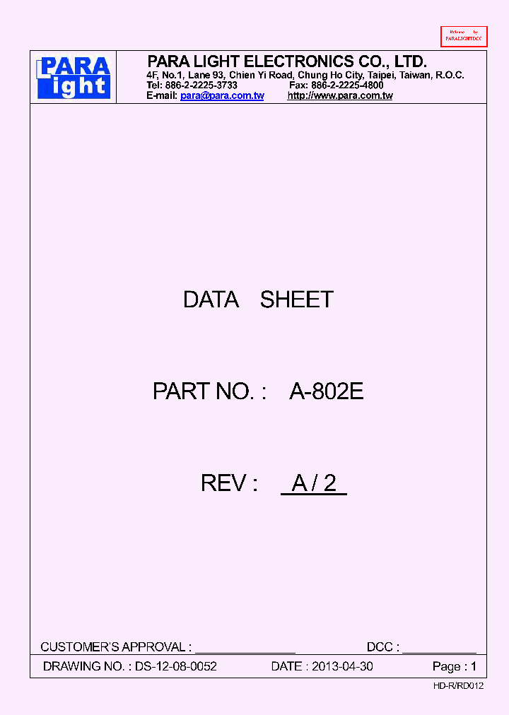 A-802E_8452446.PDF Datasheet