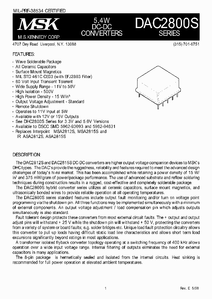 DAC2812S-15_8460204.PDF Datasheet