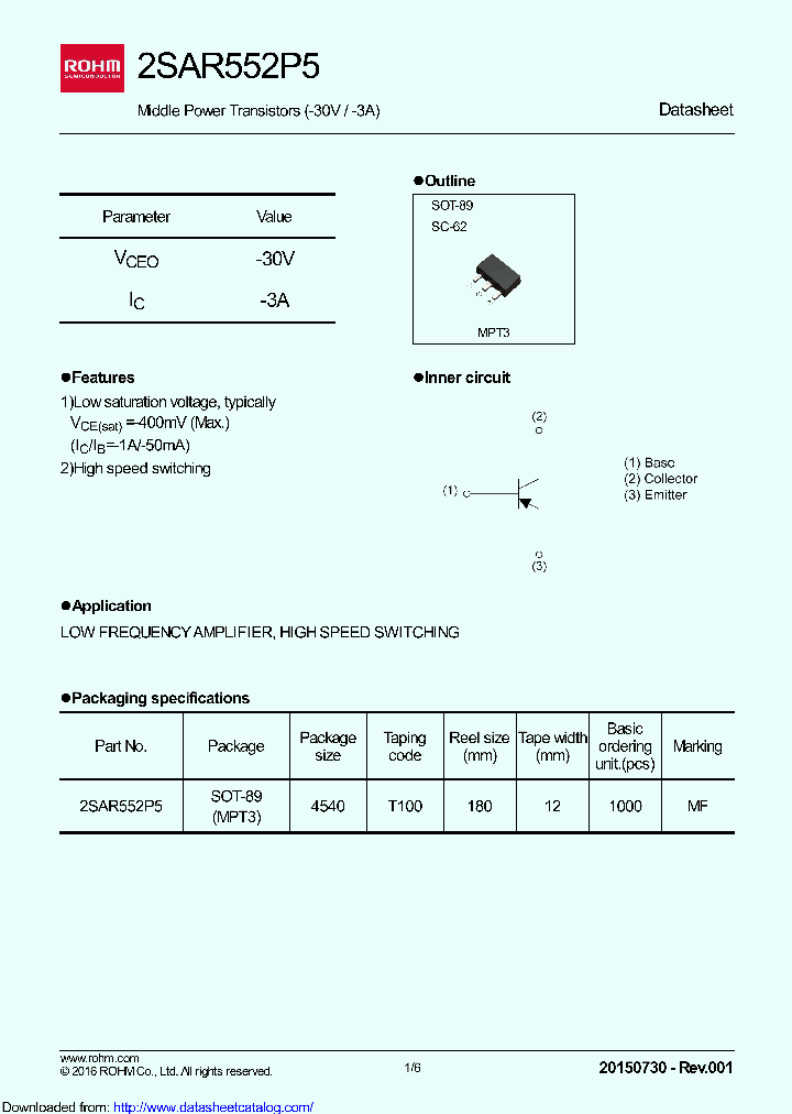 2SAR552P5_8461376.PDF Datasheet