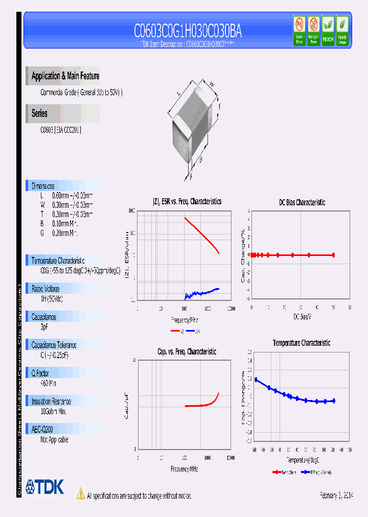 C0603C0G1H030C030BA-14_8468134.PDF Datasheet