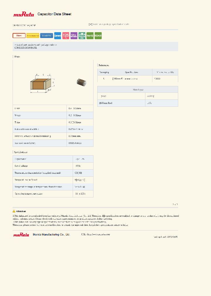 GRM0222C1C180JA02_8469431.PDF Datasheet