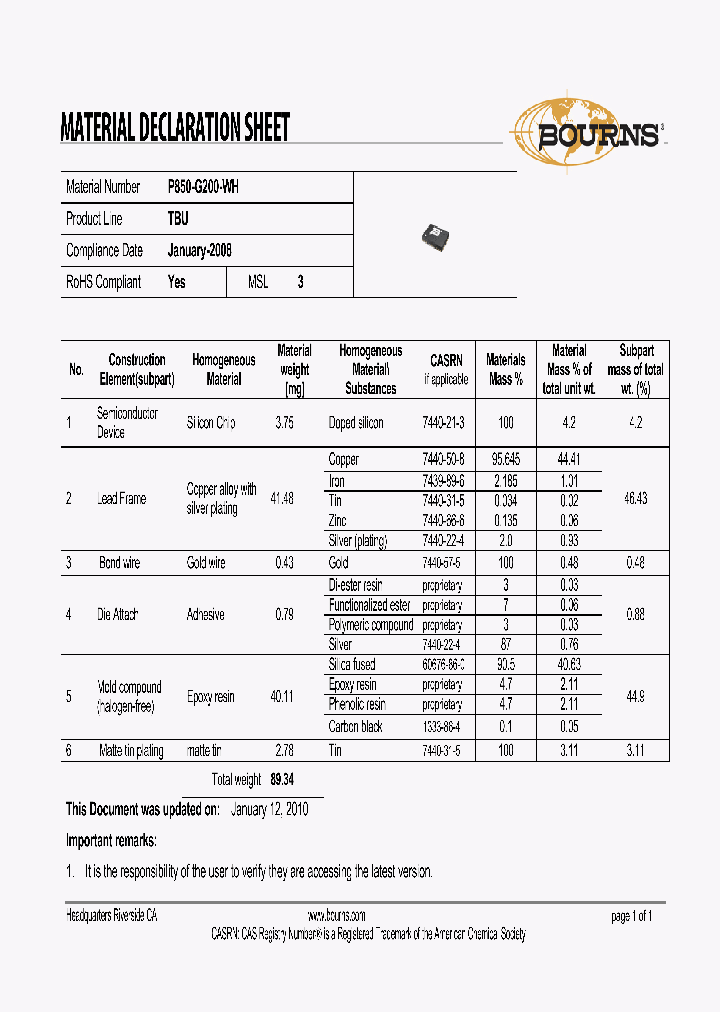 P850-G200-WH_8476579.PDF Datasheet