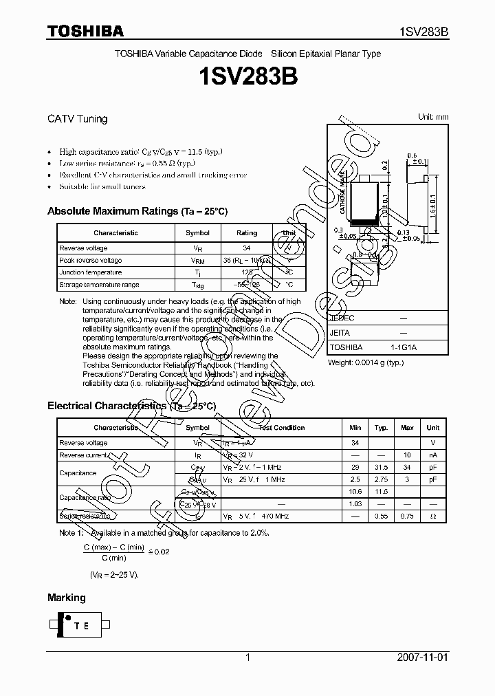 1SV283B_8476750.PDF Datasheet