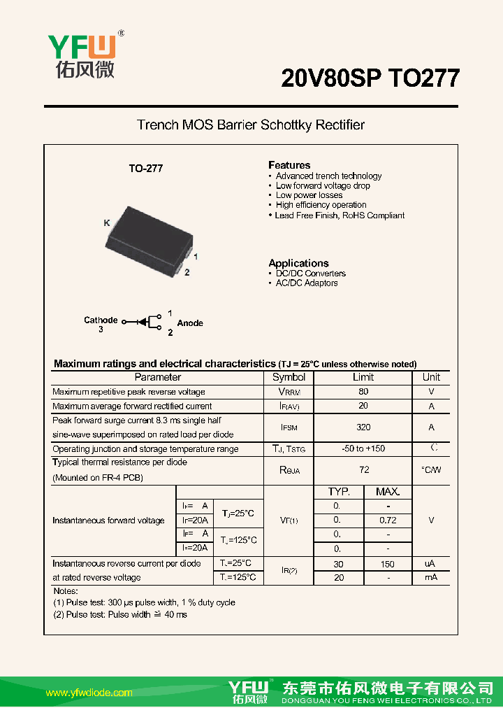 20V80SP-TO277_8481567.PDF Datasheet