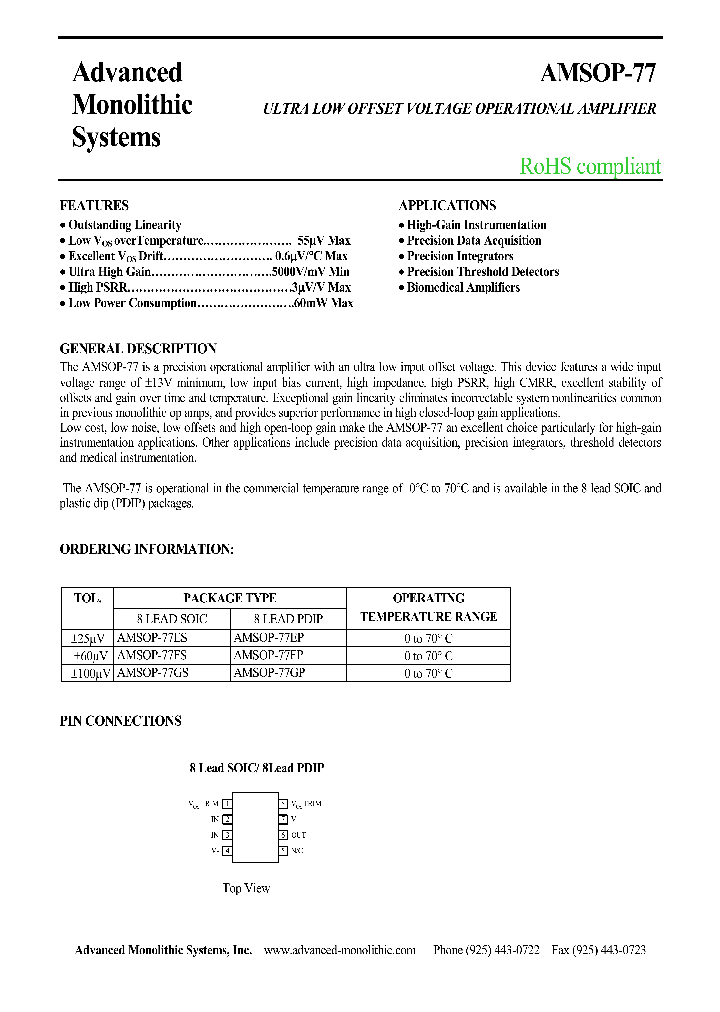 AMSOP-77FS_8482019.PDF Datasheet