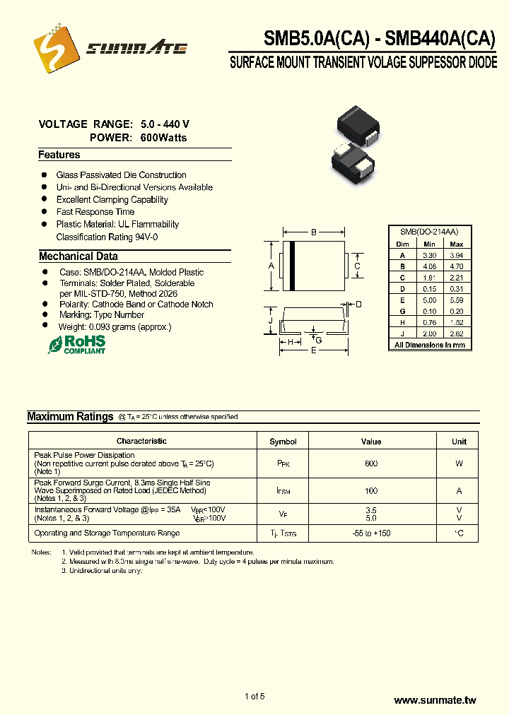 SMB50A_8482366.PDF Datasheet