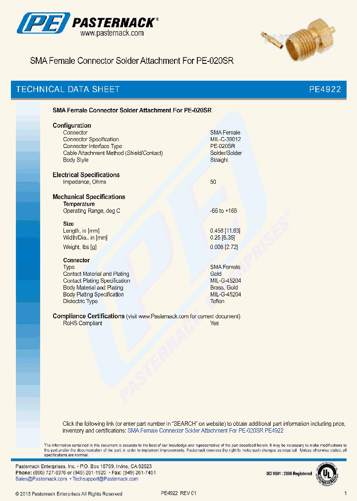 PE4922_8482310.PDF Datasheet