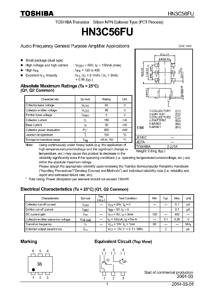 HN3C56FU_8492147.PDF Datasheet