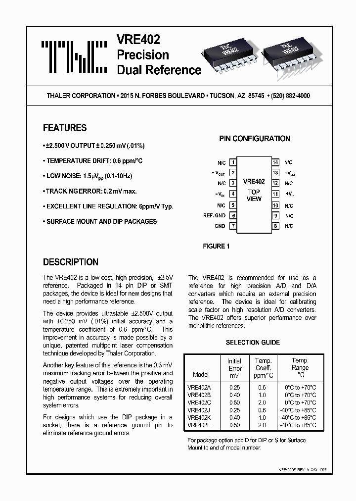 VRE402KD_8492386.PDF Datasheet