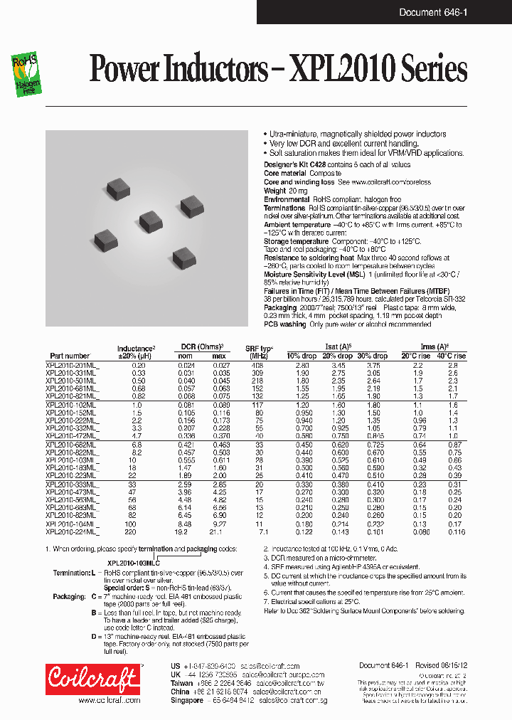 XPL2010-563MLB_8493143.PDF Datasheet