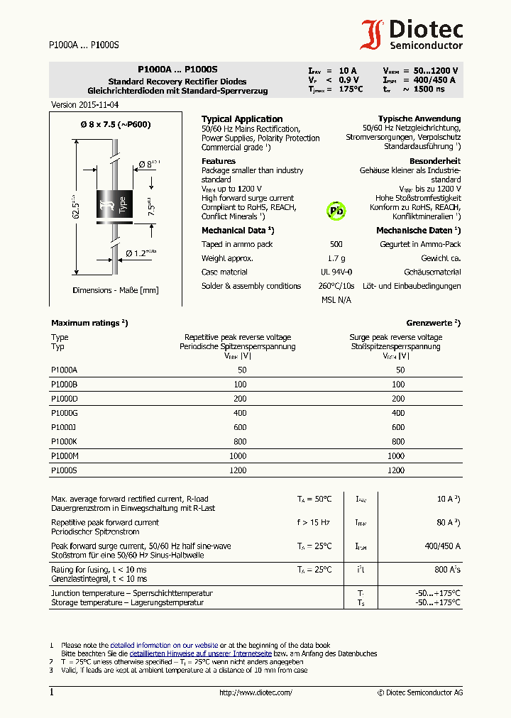 P1000B_8496561.PDF Datasheet