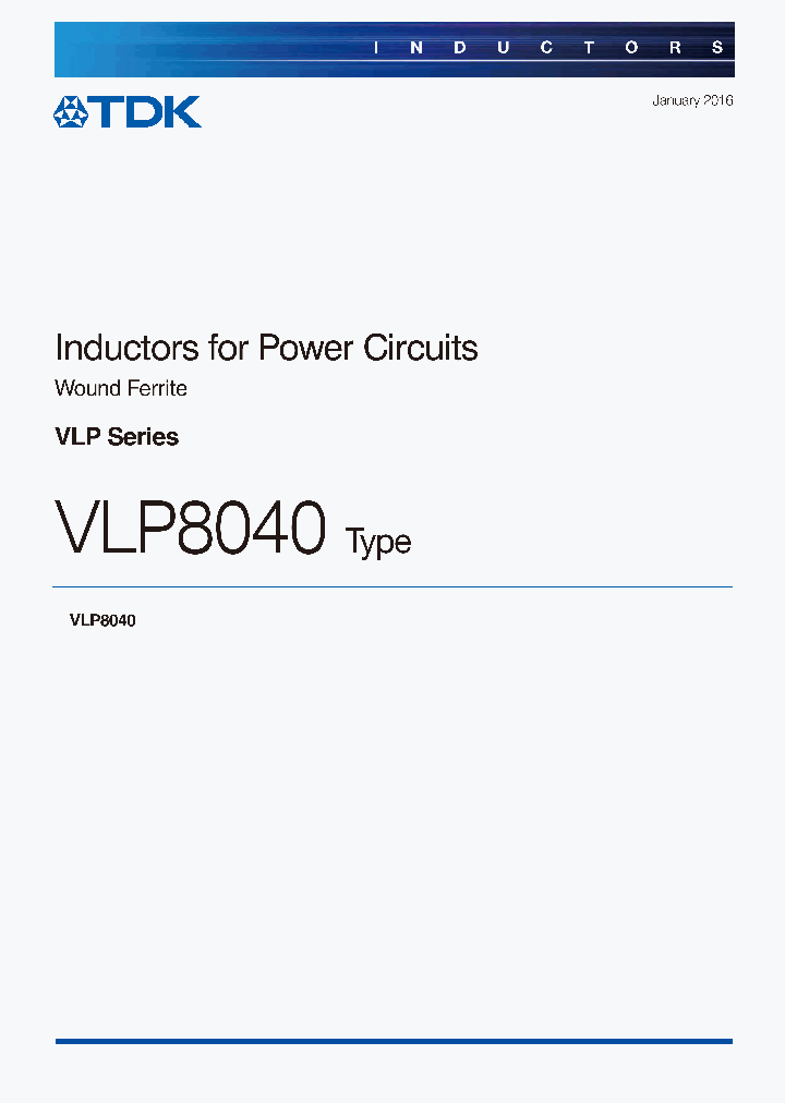 VLP8040T-100M_8501152.PDF Datasheet