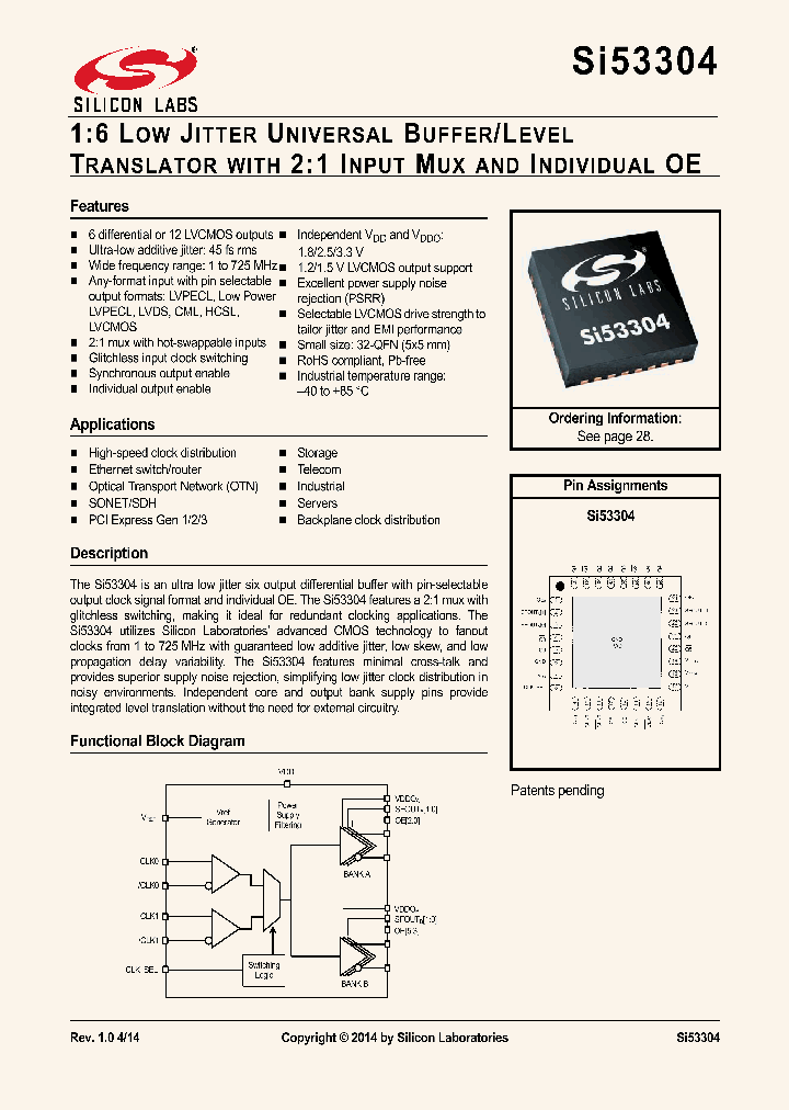 SI53304_8511021.PDF Datasheet