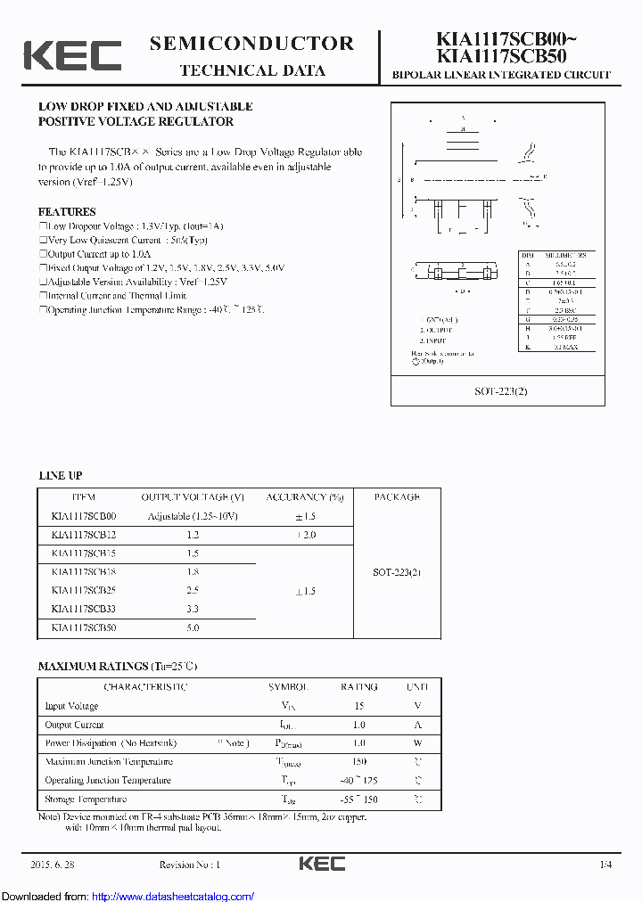 KIA1117SCB50_8516864.PDF Datasheet