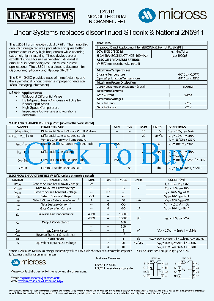 LS5911-SOIC_8517701.PDF Datasheet