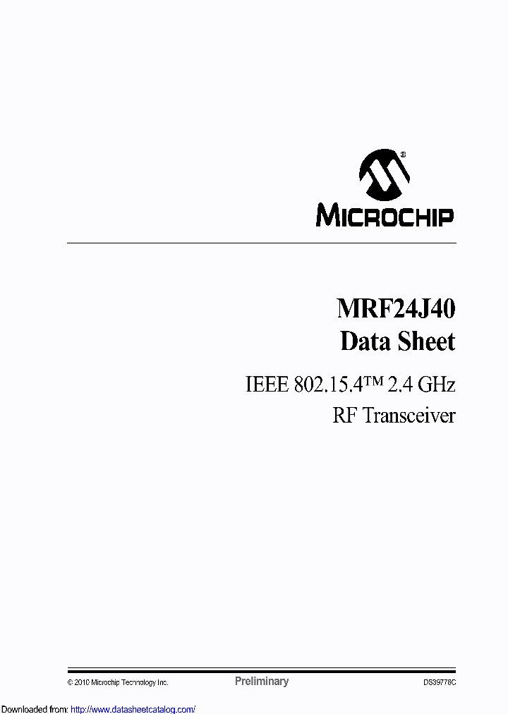 MRF24J40MA_8517821.PDF Datasheet