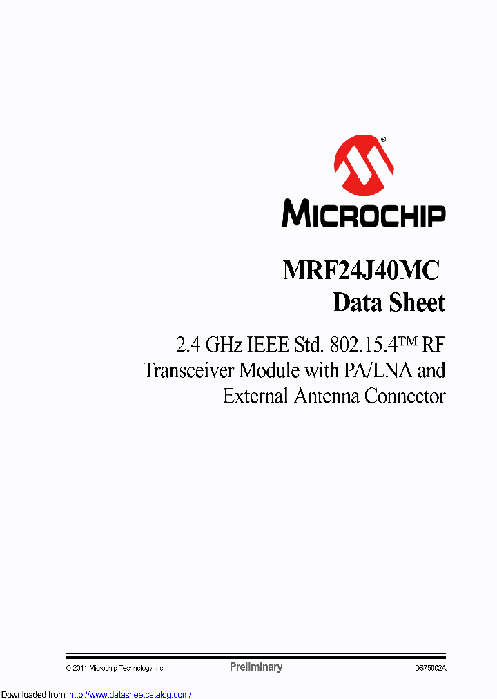 MRF24J40MC-IRM_8517825.PDF Datasheet