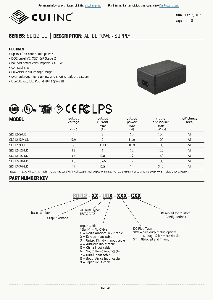 SDI12-12-UD_8518509.PDF Datasheet