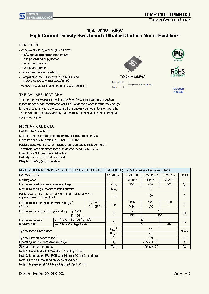 TPMR10D_8520713.PDF Datasheet