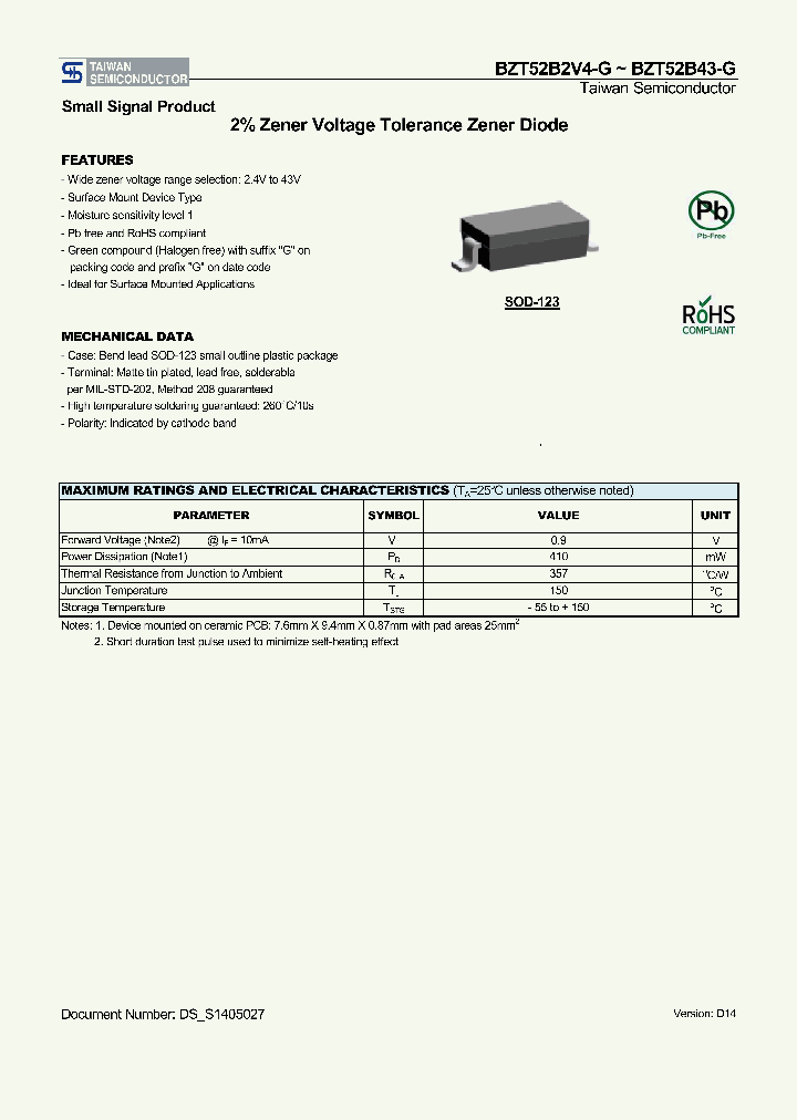 BZT52B2V7-G_8523909.PDF Datasheet