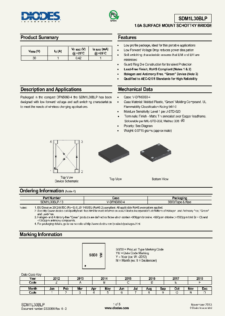 SDM1L30BLP-13_8526213.PDF Datasheet