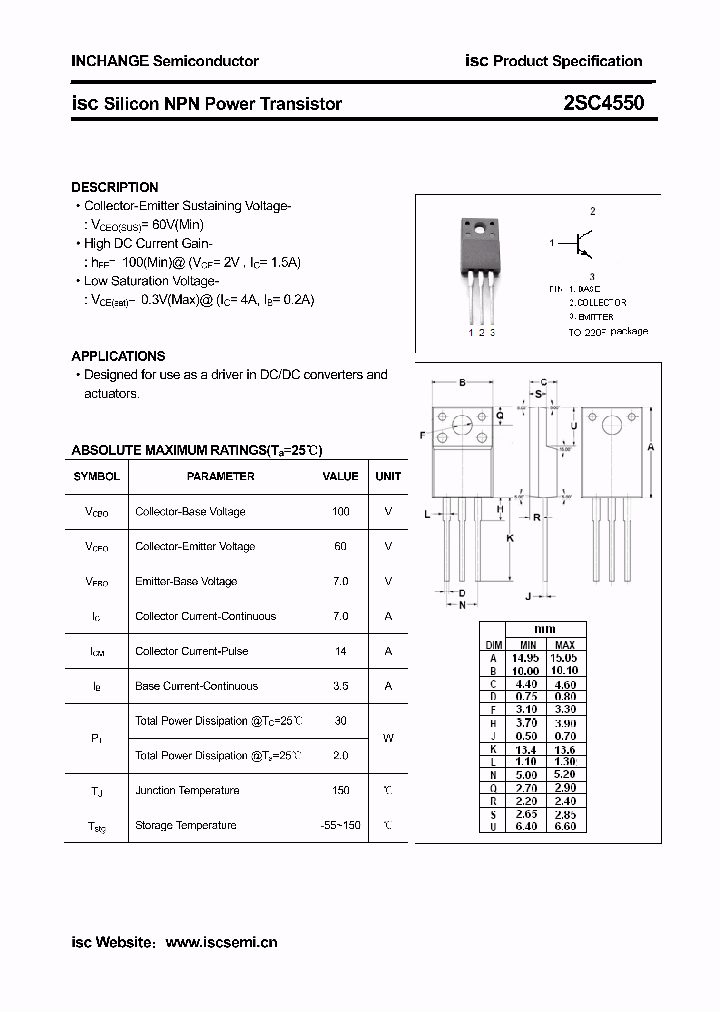 2SC4550_8526204.PDF Datasheet