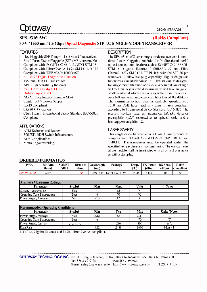 SPS-93160WG_8529940.PDF Datasheet