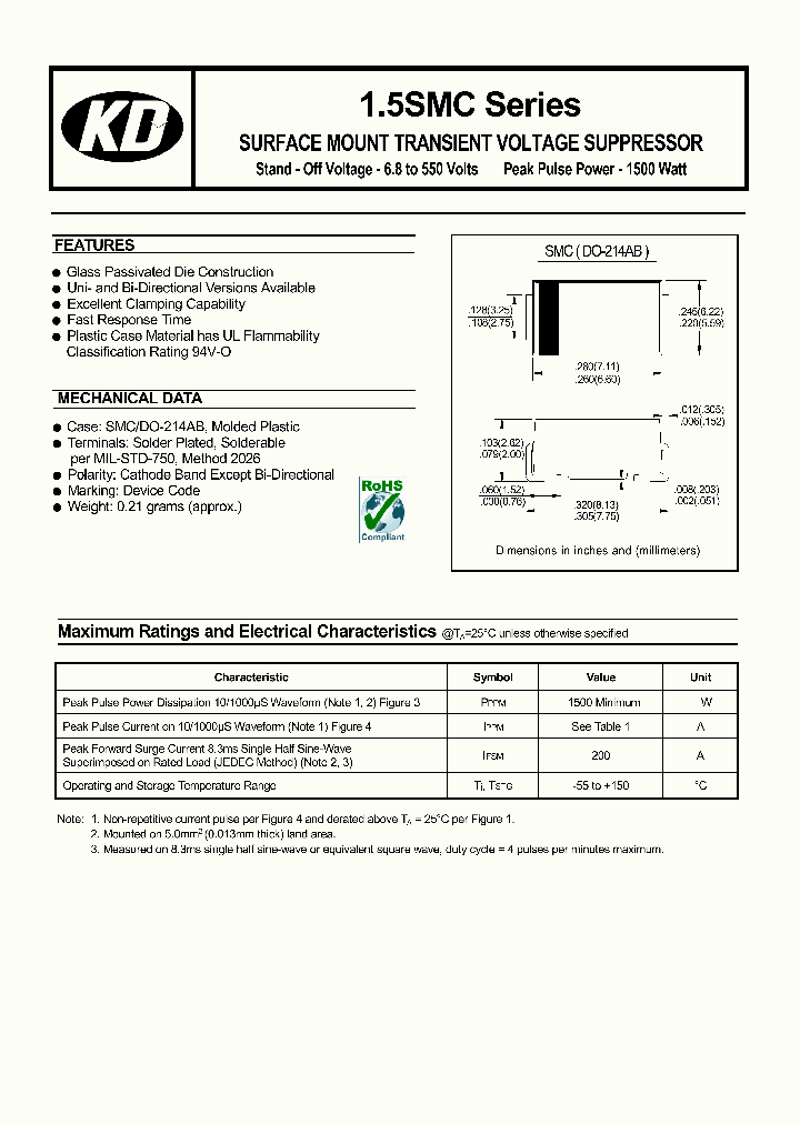 15SMC530A_8531144.PDF Datasheet