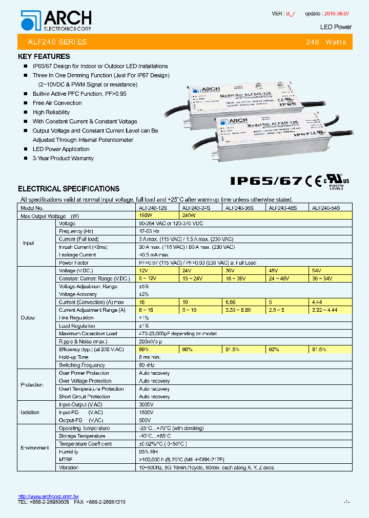 ALF240-54S_8535967.PDF Datasheet