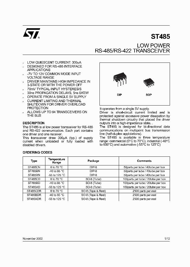 ST485XD_8540127.PDF Datasheet