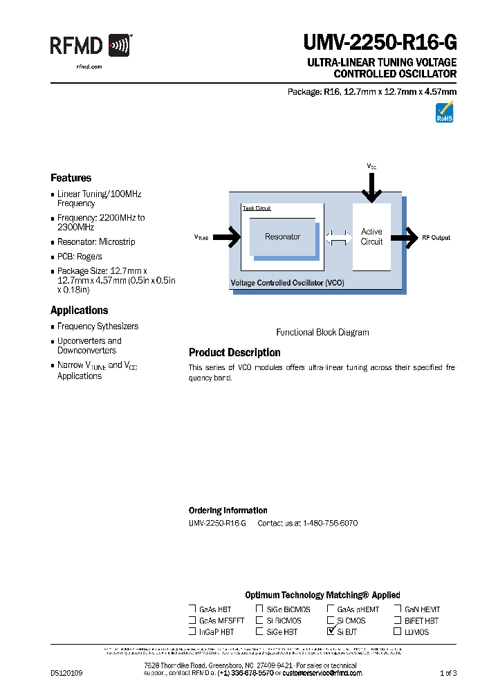 UMV-2250-R16-G_8541060.PDF Datasheet