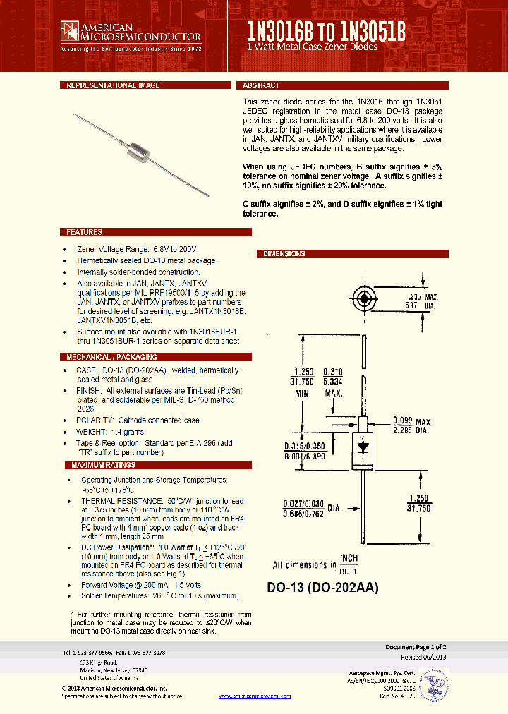 1N3016B_8546225.PDF Datasheet