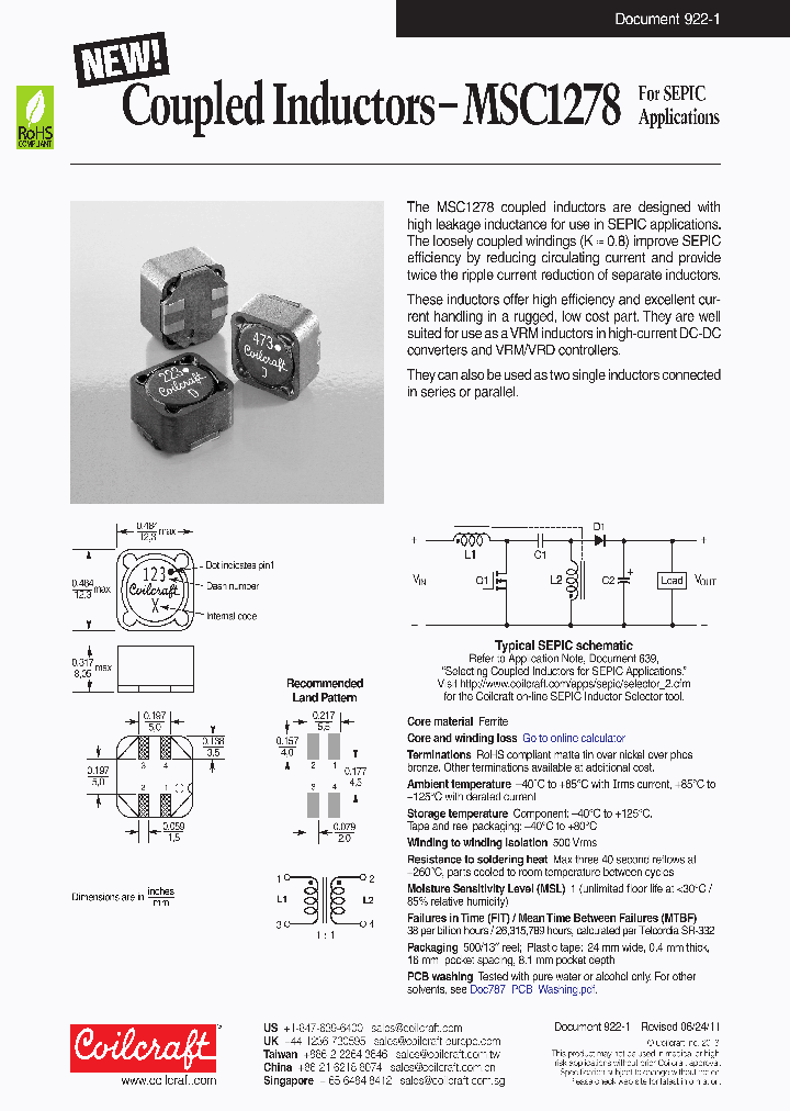 MSC1278_8547592.PDF Datasheet