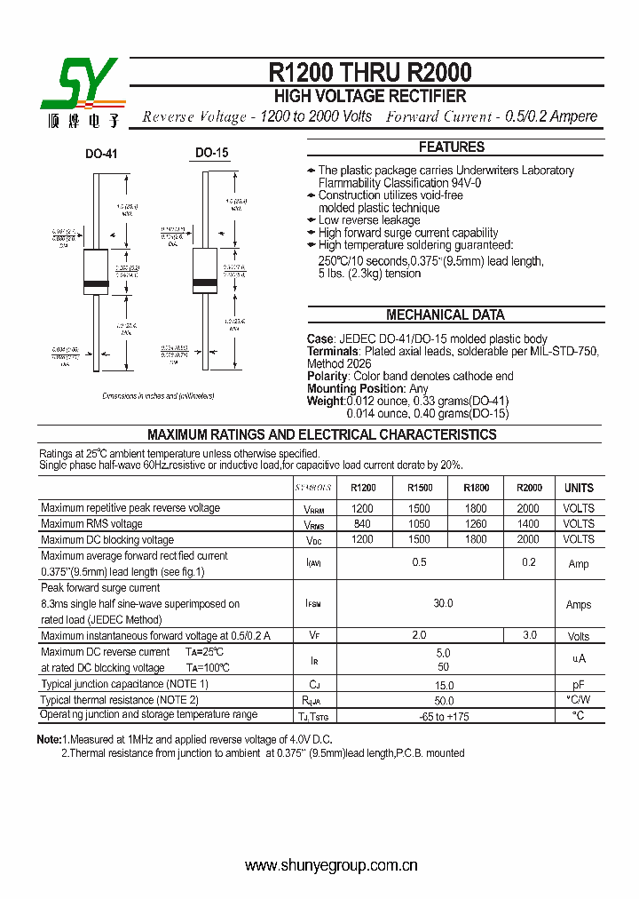 R2000_8550417.PDF Datasheet