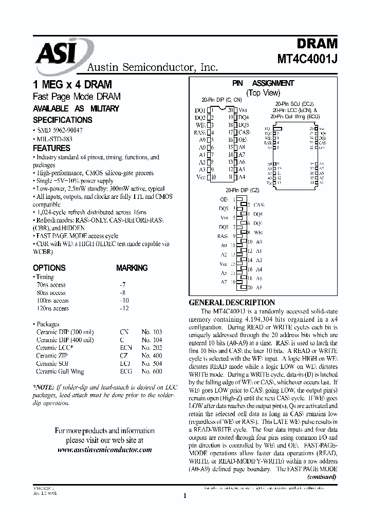 MT4C4001JC-12IT_8550739.PDF Datasheet