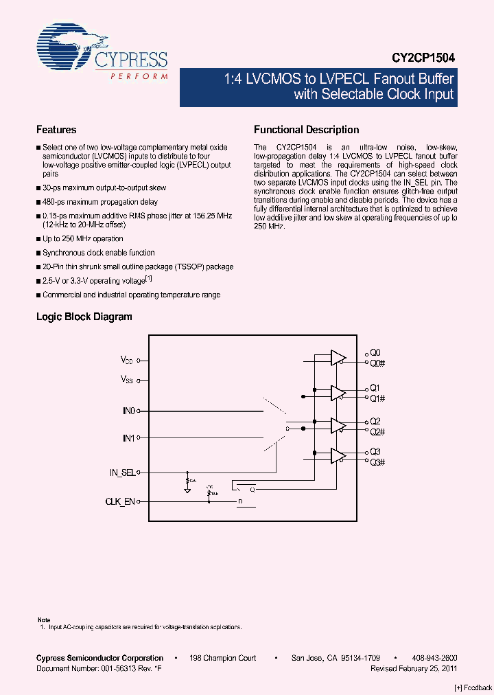 CY2CP1504ZXC_8556517.PDF Datasheet