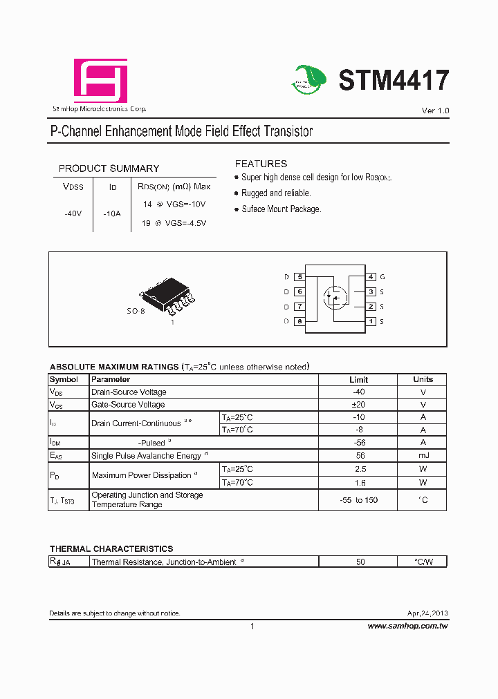 STM4417_8557493.PDF Datasheet