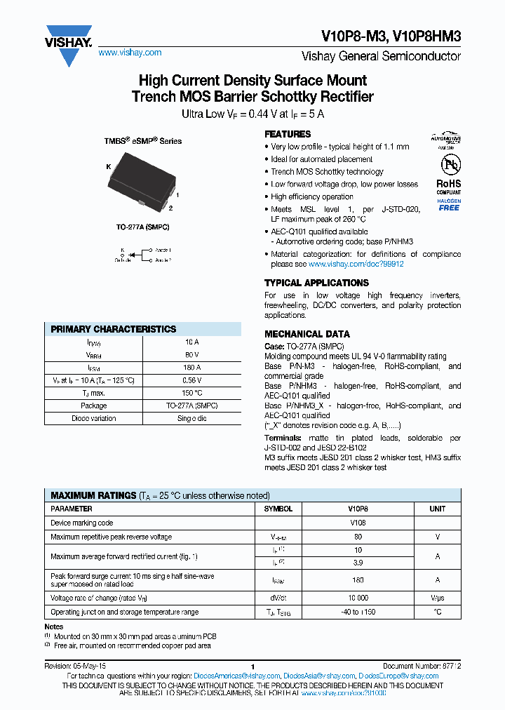 V10P8-M3-15_8557964.PDF Datasheet