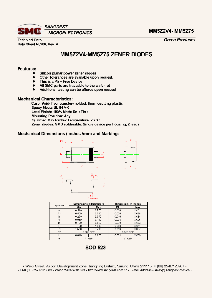 MM5Z10_8561378.PDF Datasheet