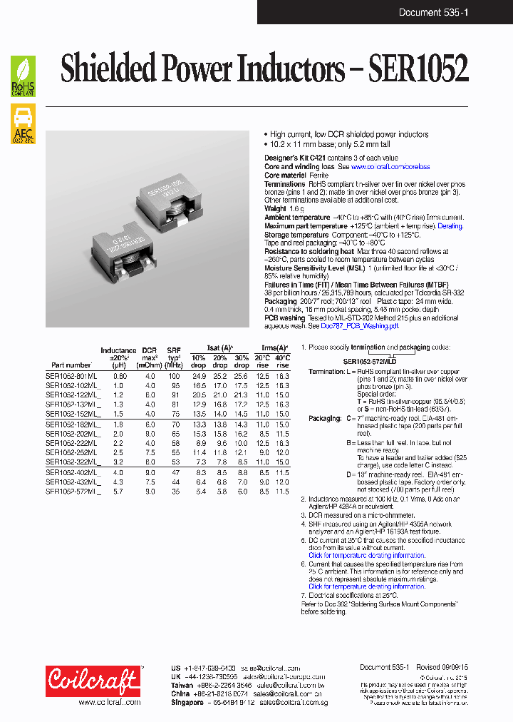 SER1052-182ML-_8562607.PDF Datasheet