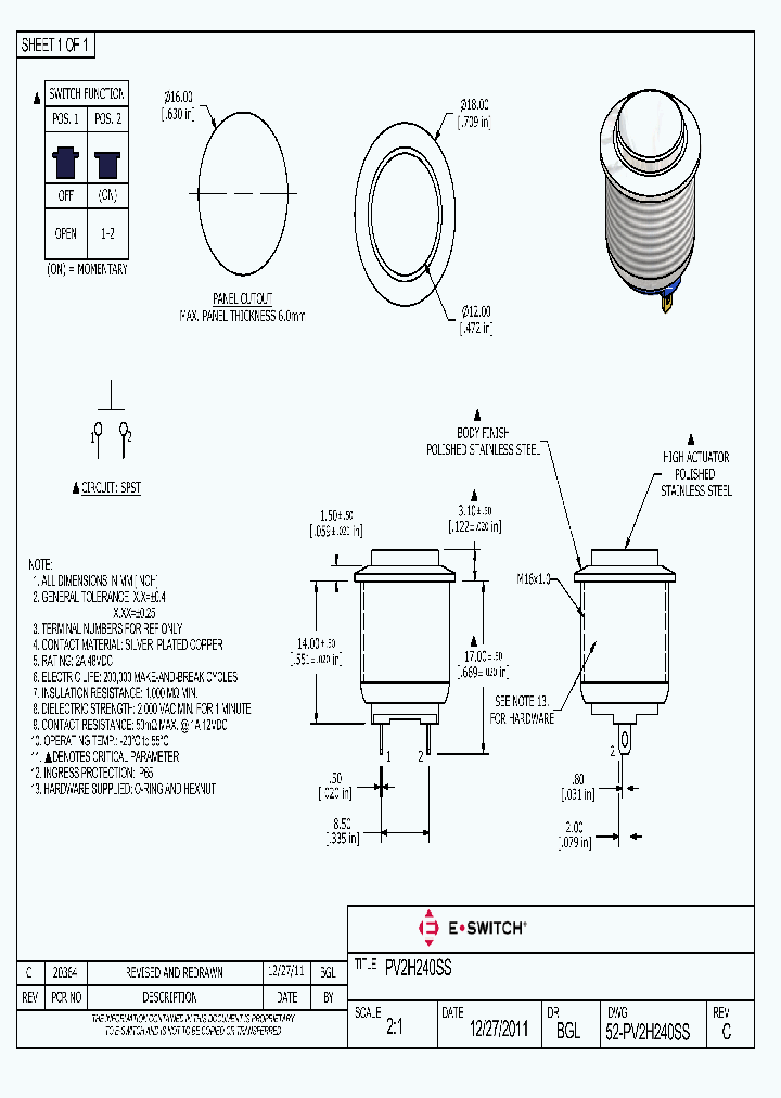 PV2H240SS_8563697.PDF Datasheet