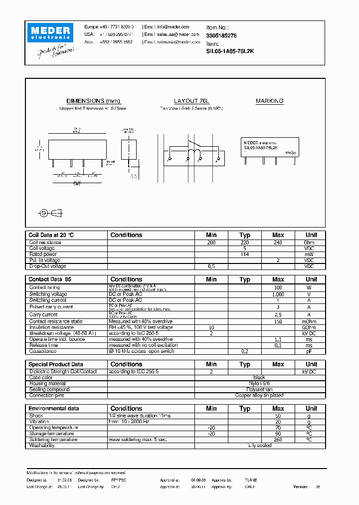 SIL05-1A85-76L2K_8563635.PDF Datasheet