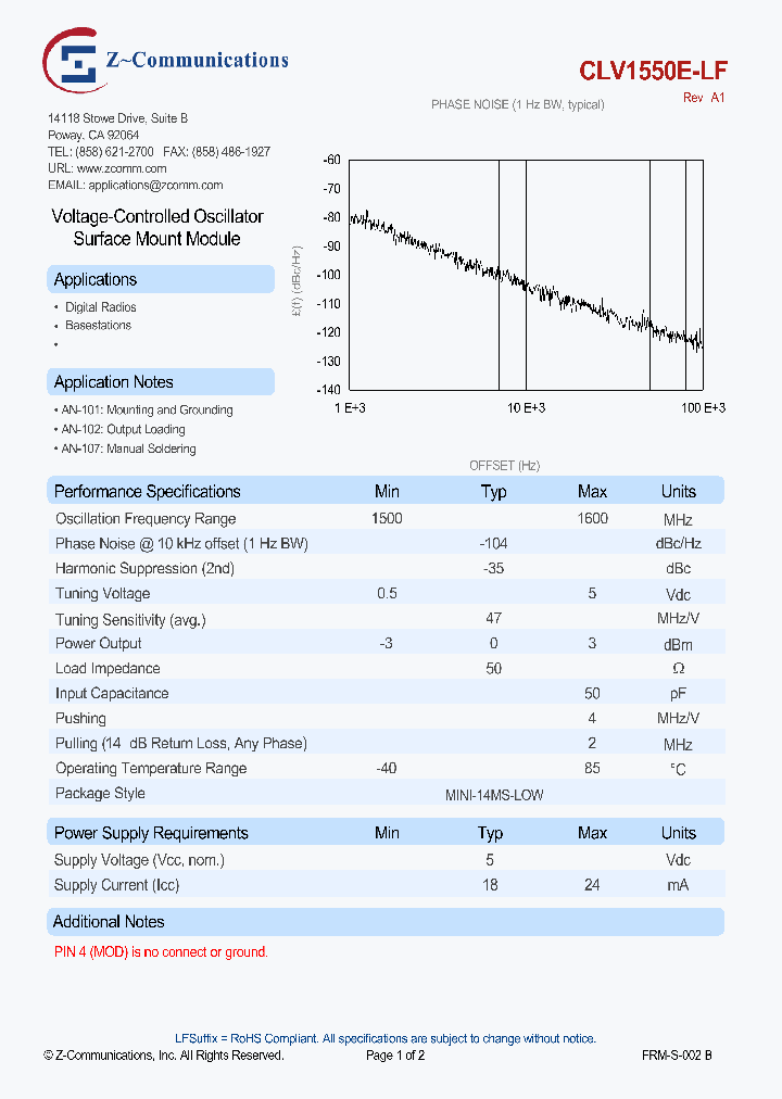 CLV1550E-LF-14_8567292.PDF Datasheet