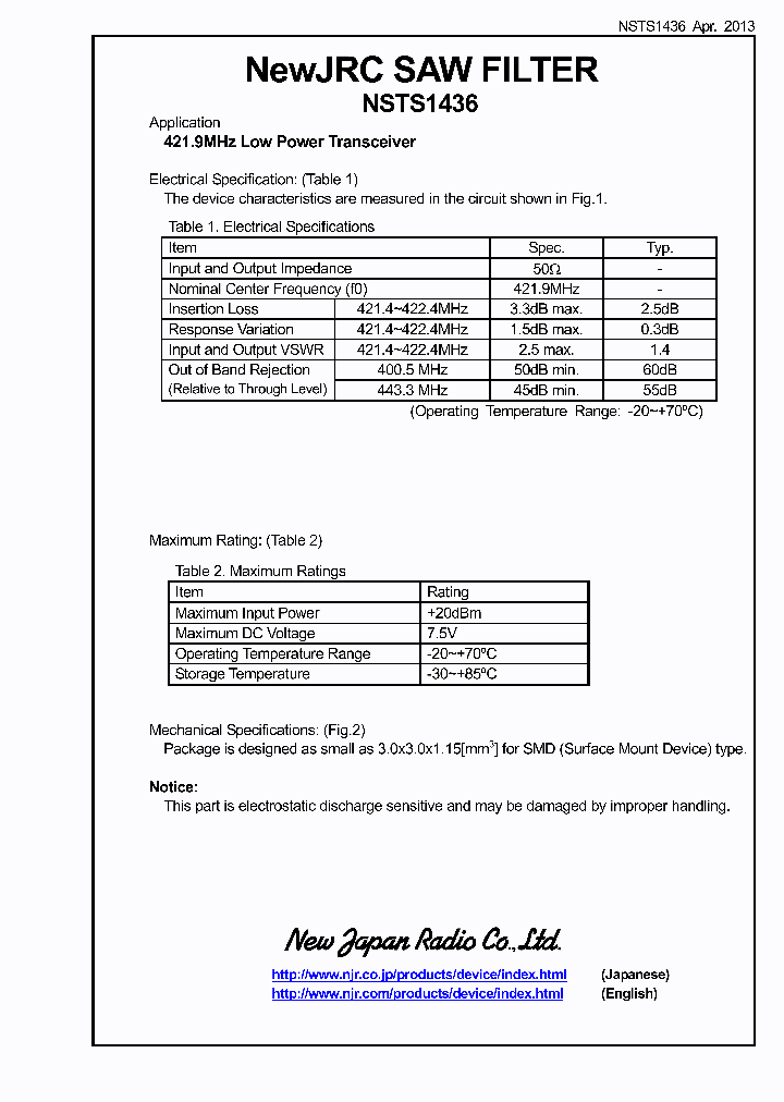 NSTS1436_8571498.PDF Datasheet